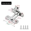 Stainless Steel 90° Right Angle Door Latch: Anti-Theft Sliding Bolt Lock