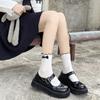 Women In The Spring and Autumn Bowknot Lace Socks of The Students
