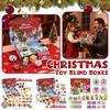 24-Piece Christmas 3D Countdown Calendar Toy Set (24 Toys)