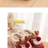 Custom Reindeer Winter Cotton Slippers - Women's & Men's Christmas Gift