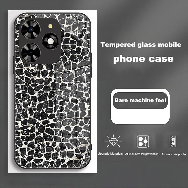 

For Infinix Hot 40i Case Hot 40 Phone Case Tempered Glass Case Shockproof Hard PC Back Cover For Infinix Hot 40 Pro Shell Bumper Infinix Hot 40i