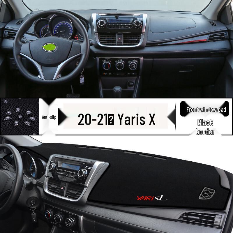 Tappetino Antiriflesso per Cruscotto Toyota Yaris X | Protezione Solare e Isolamento Termico