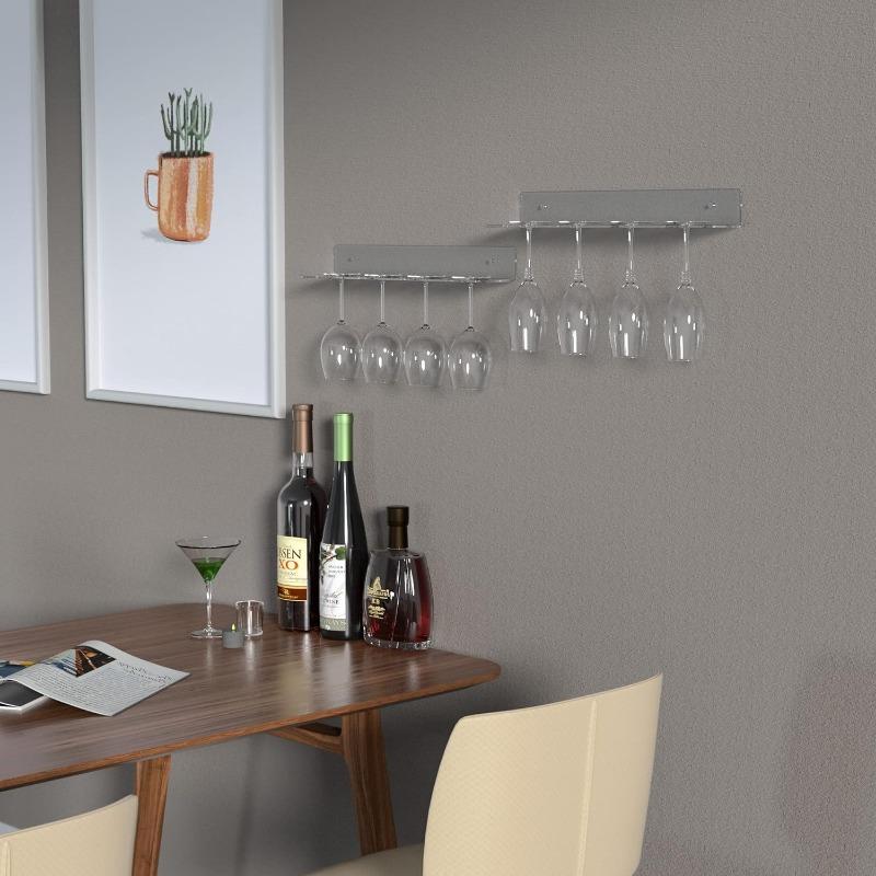 Champagnerwandhalter für Party Klarer Acryl Champagnerglas Halter Ständer Stielgläser Champagnerturm Hält Flötenständer