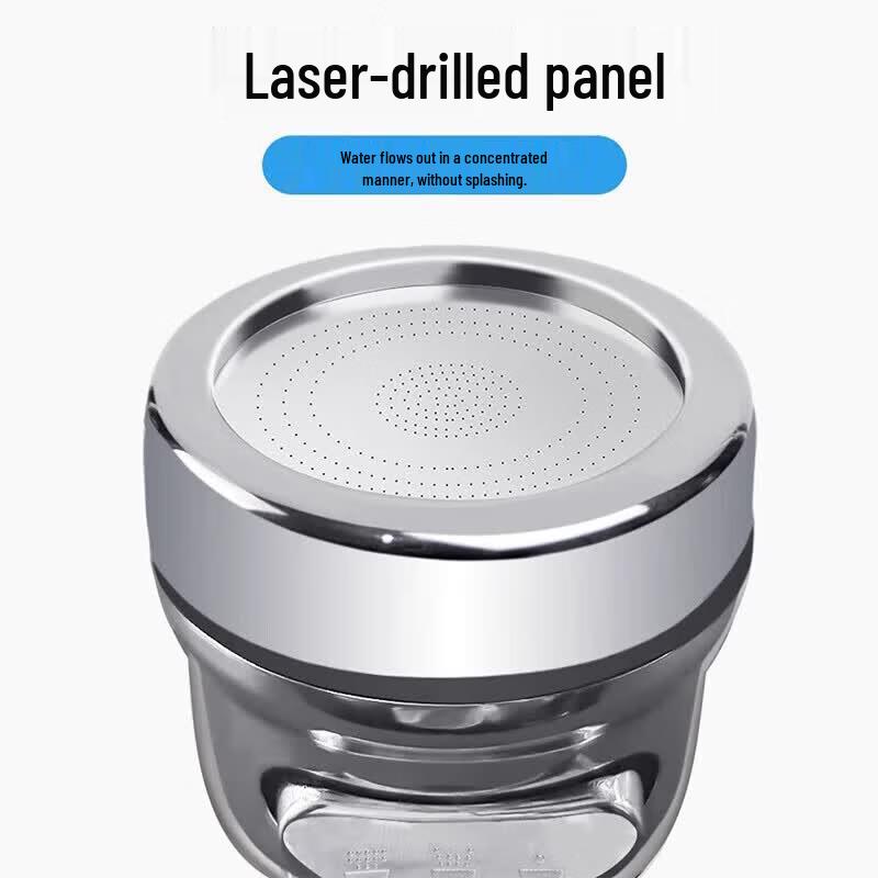 Universal Faucet Aerator with Spray Extender
