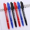 2 stuks/set Waterdichte Tattoo Huid Marker Pen Dubbele Punt Tattoo Make-up Pen Tattoo Accessoires