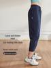 Plus Size Women's Slimming Quick-Dry Harem Pants - Lightweight, Loose, and Cropped for Summer Comfort