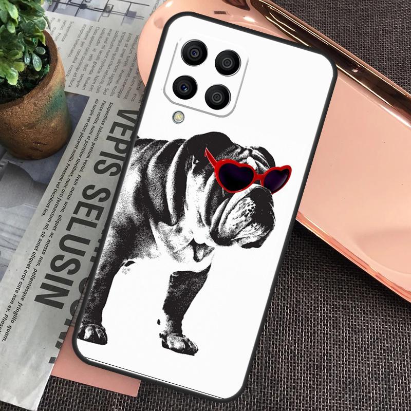 French Bulldog Design For Samsung Galaxy M55 M15 M13 M23 M33 M53 M30s M31s M12 M32 M52 M20 M21 M51 M34 M54 Case