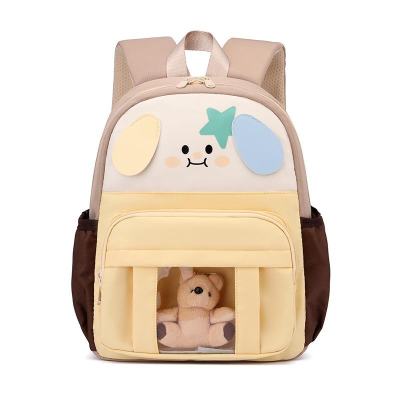 Fashion Contrast Color Kindergarten Student Backpack Large Capacity Lightweight Spine Protection Children's Student Backpack ZRY-A9013