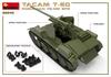 MiniArt Scale Romanian Army 76mm Artillery TACAM Full Interior Plastic Model Kit MA35240 1/35 Self-Propelled T-60