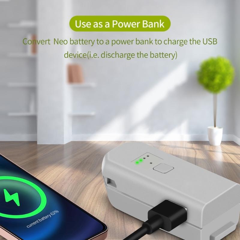 Portable Battery Charger For Drones Batteries Featuring Single Charging And Double Modes Batteries Care Accessories