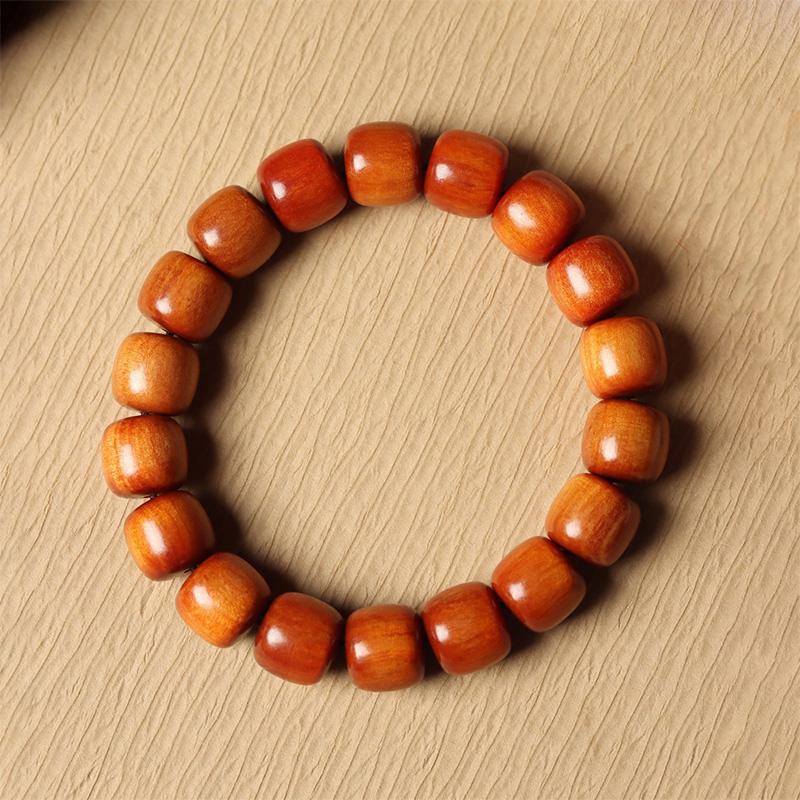 High Quality Natural Fragrance Bracelet Exquisite Modern Design Con Cuentas Durable Gift Attractive Wooden Bead Bracelet