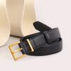 Classic First-Layer Cowhide Women'S Belt, Premium Leather Belt Decoration With Jeans