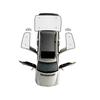 Full Cover Sunshades for Honda Civic 11th Gen FE FL Sedan ~ Car Accessorie Windshield Curtain Rear Side Window Visor Mat
