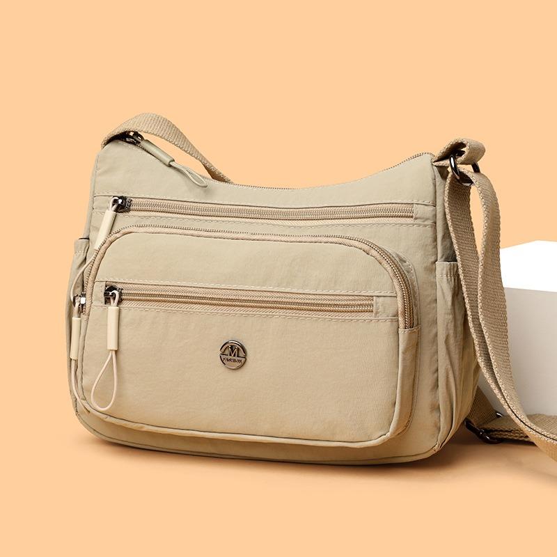 Female Crossbody Single Shoulder Lightweight Nylon Cloth Bag