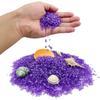 Aquarium Fish Tank Gravel 1 Pound High Luster Crushed Glass for Aquarium Decorations Vase Filler.