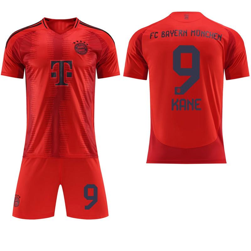 

2024-25 Красная домашняя футболка Баварии №9 Кейн №25 Мюллер Футбольные майки 20