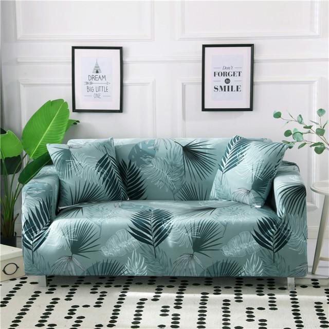 Elastic Tight Wrap All -Inclusive Sofa Cover For Living Room Spandex Couch Cover Sectional Furniture Slipcover 1 2 3 4 Seater for Home