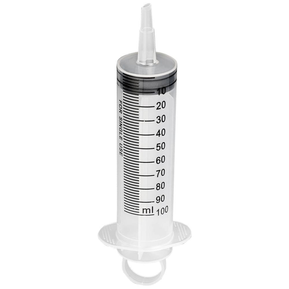 60/100/150ML Plastic Syringe With Tube Converter Cap For Liquid Oil Glue Applicator Experiments Industrial Large Syringe Tubing