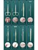 Stainless Steel Manicure & Pedicure Nail Clipper & Knife Set - National Tide Collection
