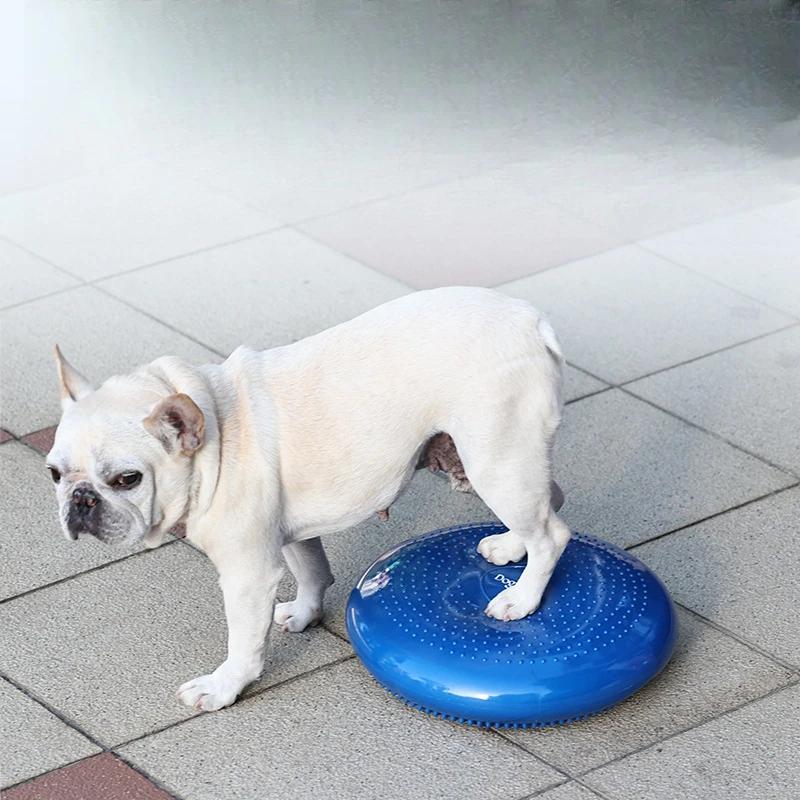 Cuscino Massaggio per Animali Piatto di Equilibrio Imbottito Cane Palla Yoga Creativa Allenamento Riabilitazione Prodotti per Animali Domestici Giocattoli Accessori