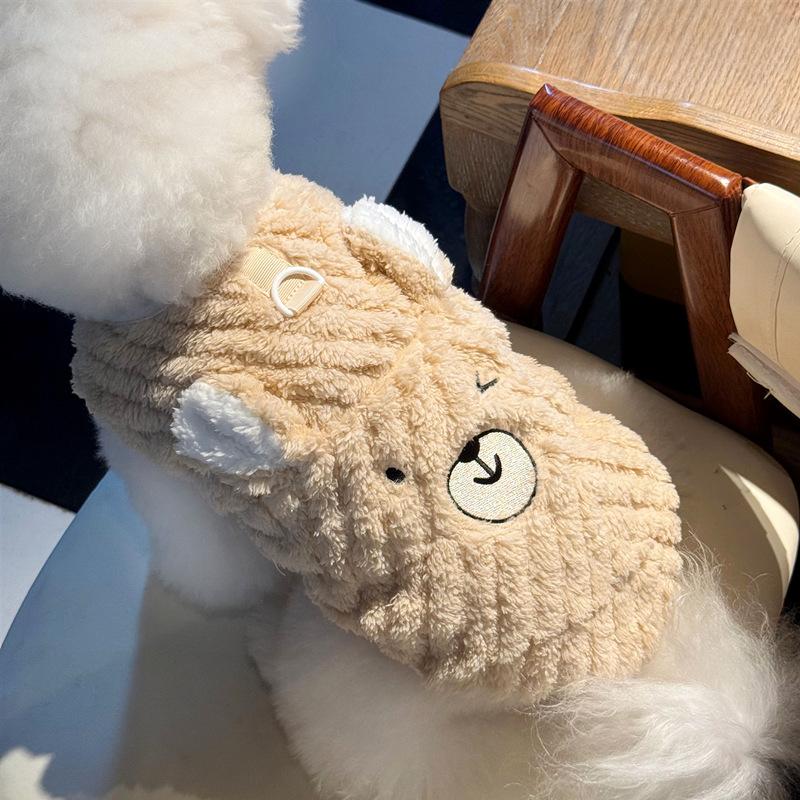 Tractionable Dog Clothes Teddy Bichon Pomeranian Small Dog Schnauzer Cat Autumn Pet Autumn And Winter Clothing