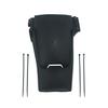 Black Motorcycle Rear Fender Extender Premium For Effective Protection Extender Splashing Mud Guard