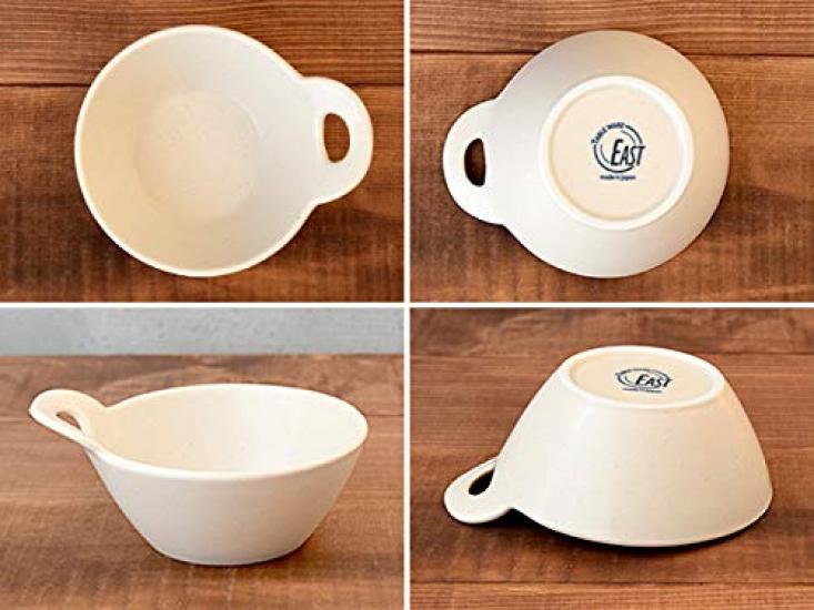 East Origina Tonburi Bowl with Japanese Dinnerware Includes Small and and Dish Set Handle, 3-Color Set, Set, Bowl, Pot, Bowl,