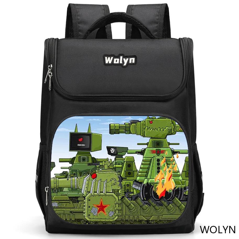 Batoh World of Tanks KV44 s ochranou chrbtice pre chlapcov - 1. až 5. ročník