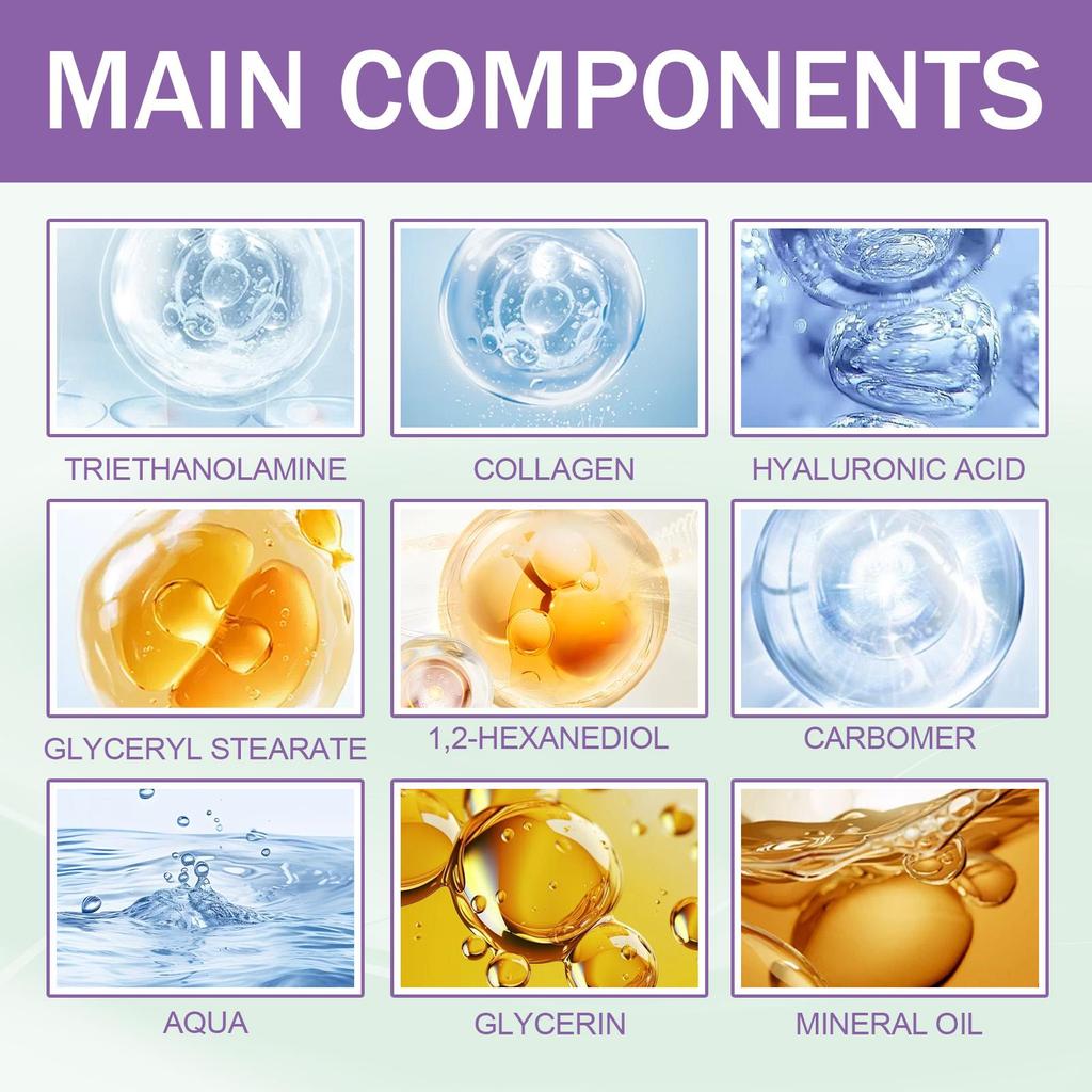 Hoygi Anti-Wrinkle Lifting Facial Cream 50ml: Anti-wrinkle, Reduces Wrinkles, Smooths and Refines Skin, Hydrates and Firms the Face.