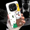 Cartoon Bear Brown Rabbit Soft Phone Case for Xiaomi Redmi Note 13 14 15 Pro Plus 12S 12 11S 11 11T 10S 10 Shockproof Cover Back