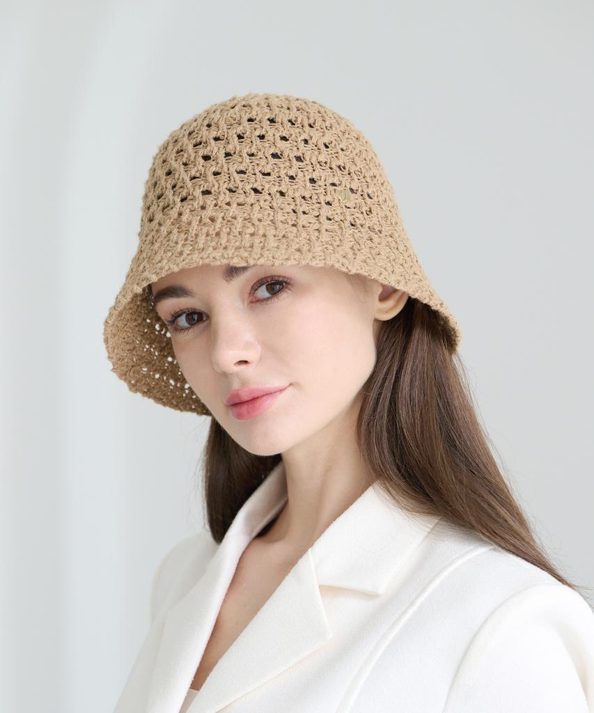 Koipeu Weaving Bucket Hat Cf081Ht061