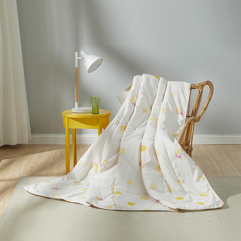 Luolai Holiday Lemon Antibacterial Silk Blend Quilt