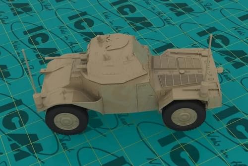 ICM 1/35 Französischer Panhard AMD-35 (178) Gepanzerter Kommandowagen 35375 Plastikmodell
