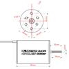 2435 4800KV 4P Sensorloze Borstelloze Motor met 25A Borstelloze ESC