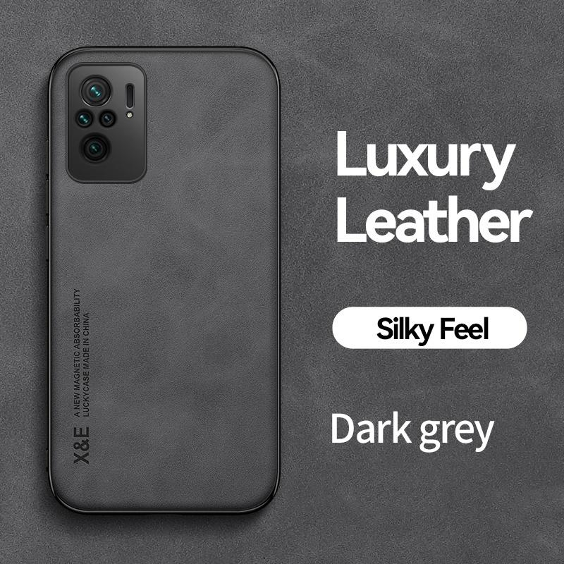 For Xiaomi Poco M5S Case Soft Leather Protect Funda For Poko Pocco Poxo Little M5S M 5S 5 S PocoM5S 4G Car Magnetic Holder Cover