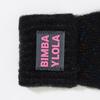BIMBA Y LOLA Black Logo Gloves B246AIG004BKB