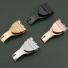18mm 316L Stainless Steel Deployant Clasp Watch Buckle For Tudor  Strap Leather Rubber Band Replacement Silver Fold Buckle