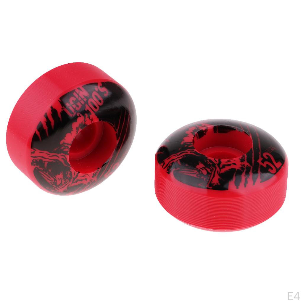 4 st PU Skridskor Skridskohjul Luft Ersättningstillbehör