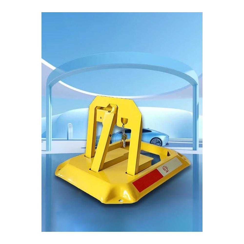 4.5kg Parking Space Lock Folding Parking Barrier Manual Parking Space Lock with Keys for Garage Street Private Area
