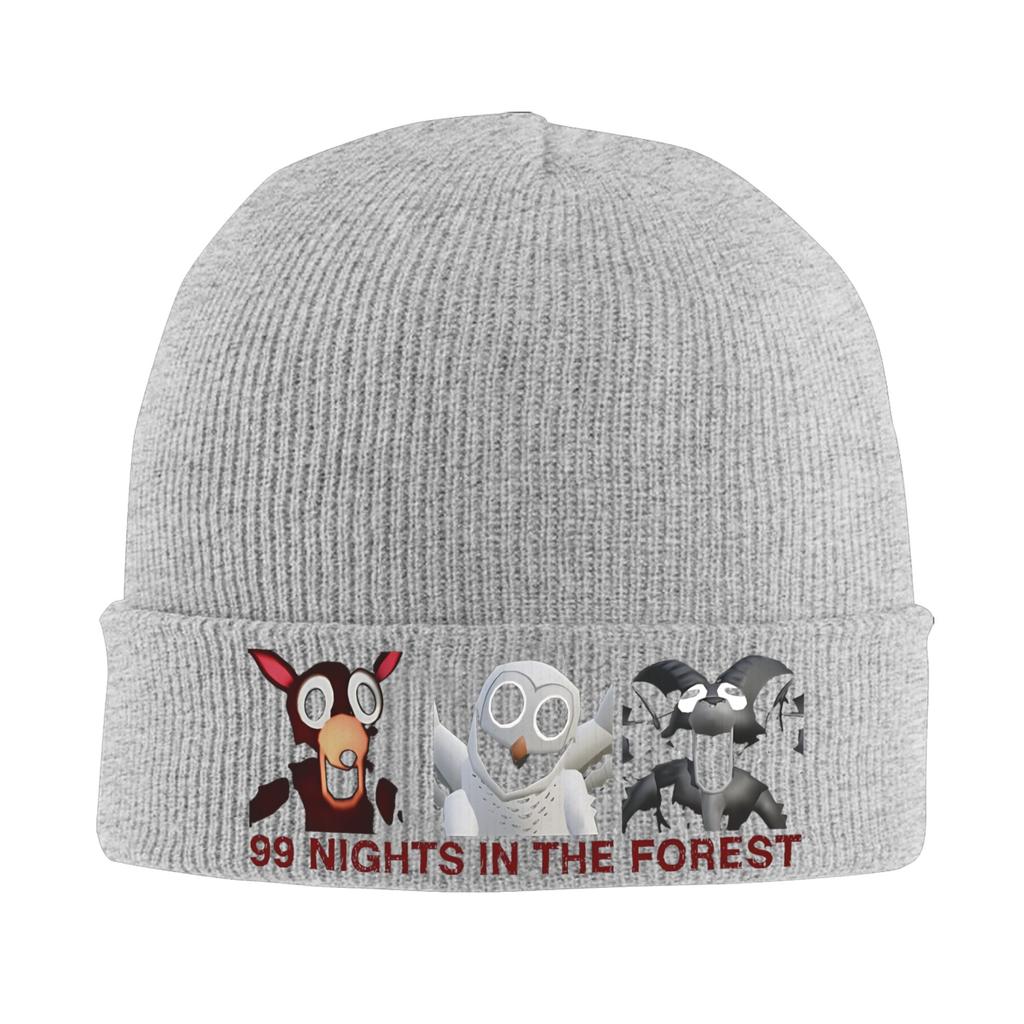 99 Nights in the Forest Knit Hat Beanie Hats Hippie Elastic Unisex Adult Bonnet Hats Autumn Winter Funny Caps Gift