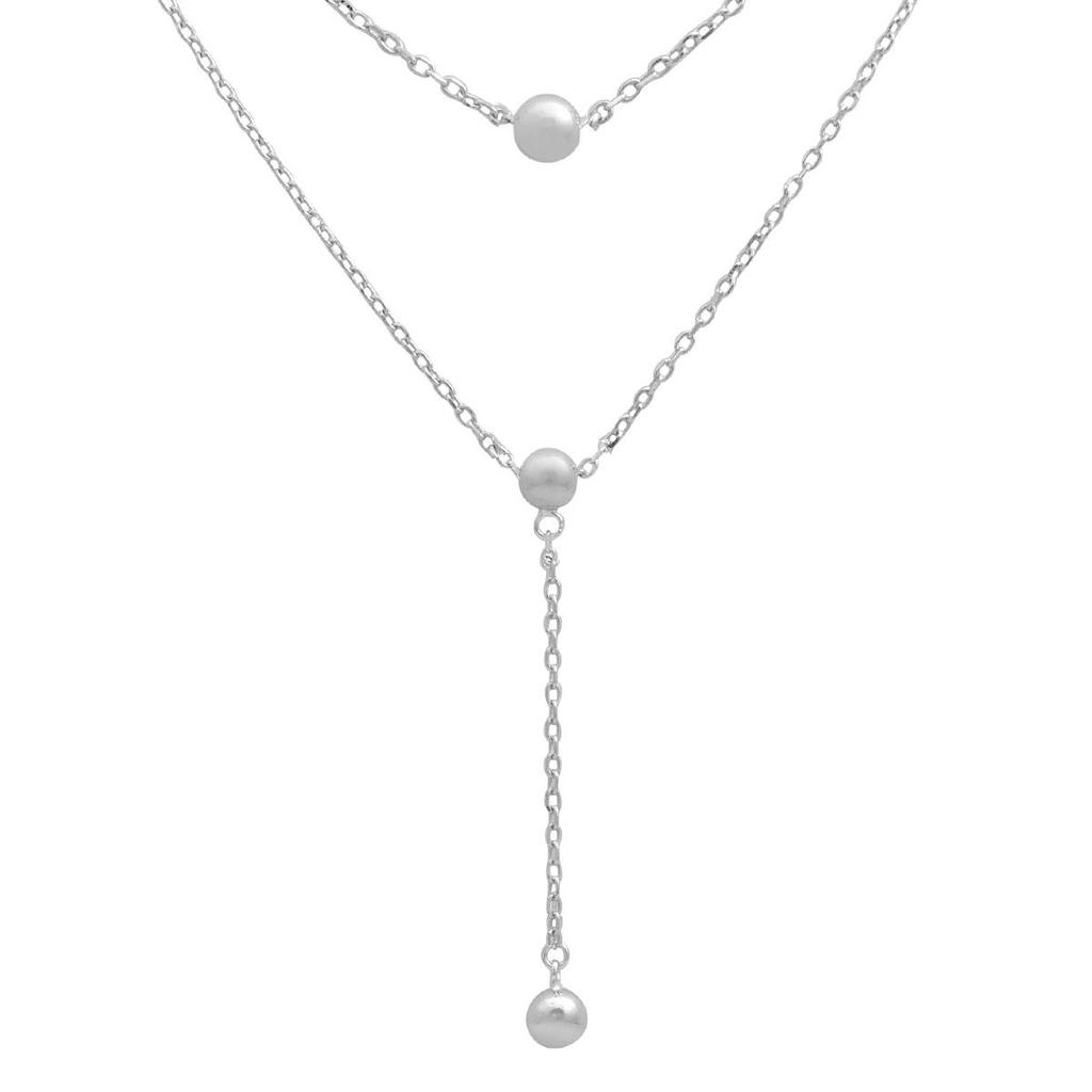 Silver Necklace Without Stones, Item Weight 3.77 G (2184034)