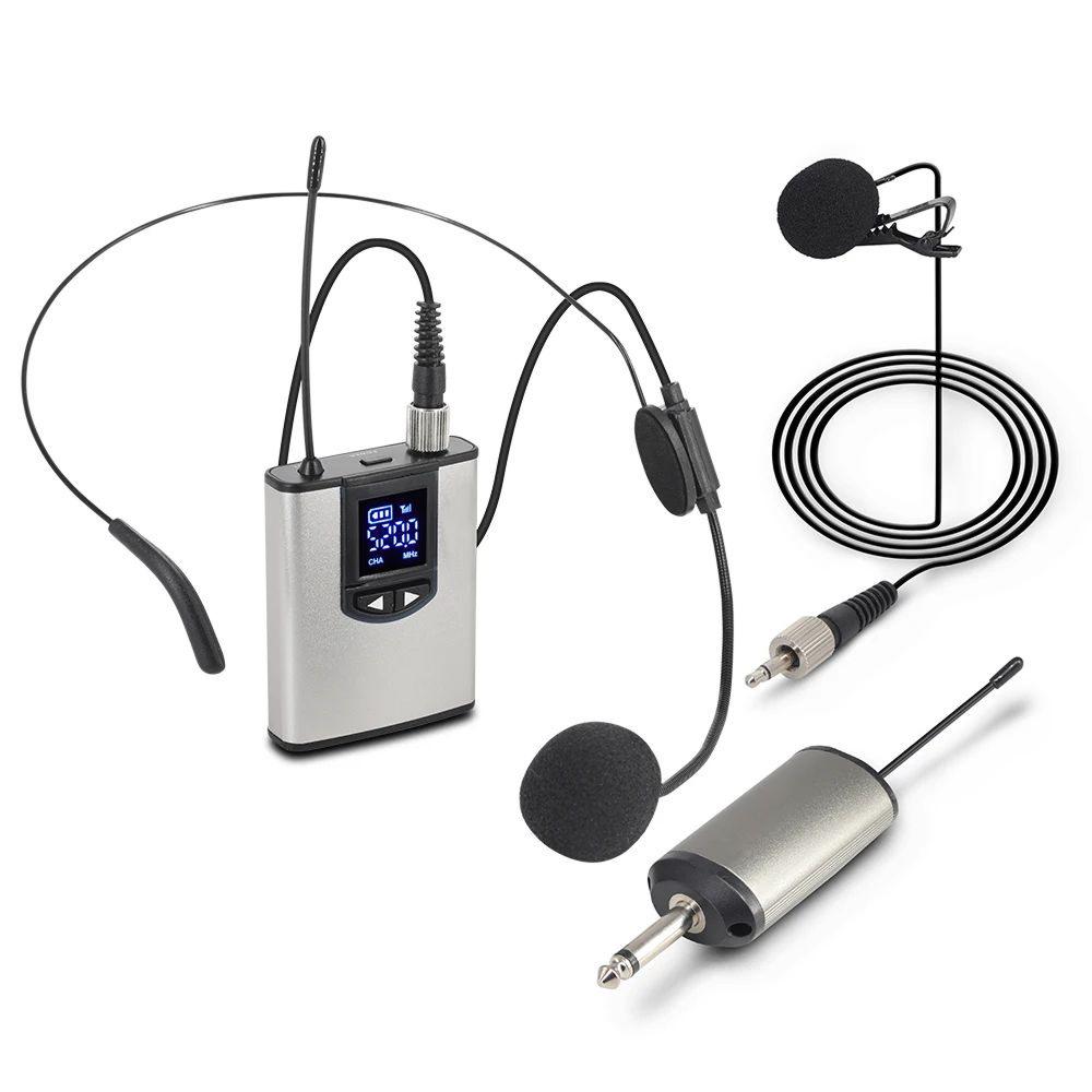 Mini Wireless Lavalier Microphone with Professional Noise Reduction and Dual Connection.