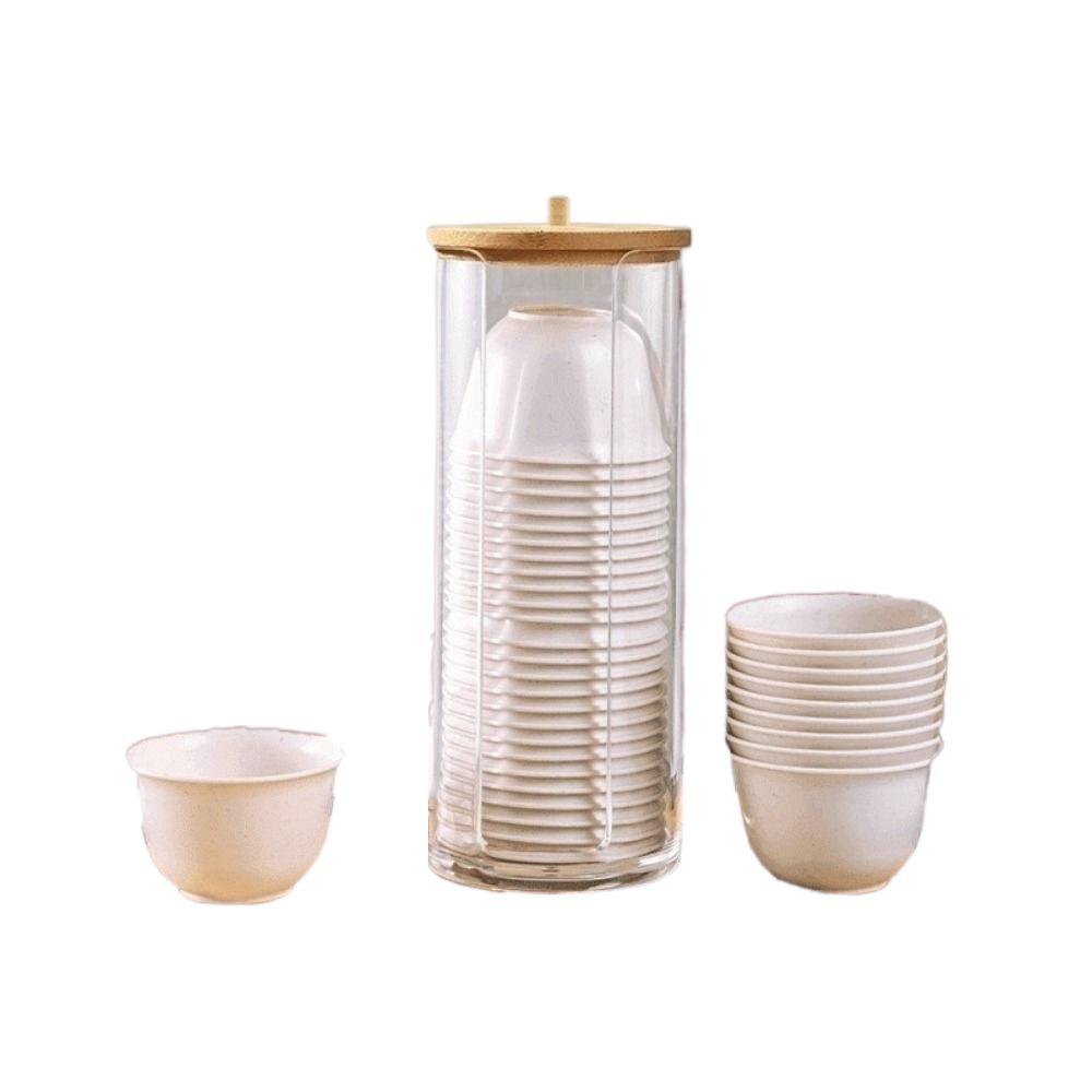 Disposable Kung Fu Tea Cup Creative Width Mouth Cup Biodegradable Rice Husk Tea Cup Camp Drinkware