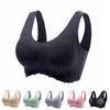Women's Comfort Bra Without Underwire Sports Bra Padded Lace Bra Soft Seamless Stretch Bustier Classic Top