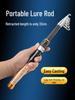 Compact Telescopic Fishing Rod: Ultra-short, Portable 1.8m/2.1m Lure Rod with Gun Handle, Perfect for Backpacking