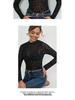 2026 Sexy Sling Dress with Bra & Stand Collar Mesh Top for Women