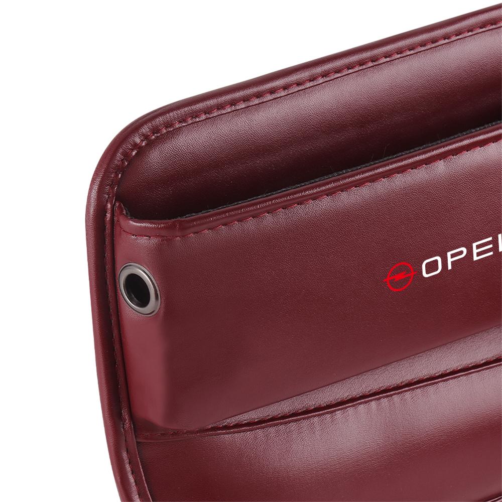 Car Seat Gap Storage Box Crevice Side Organizer With Cup Holder For Opel Zafira B Corsa D Insignia Mokka Regal Car Wheel Hubcap DP2