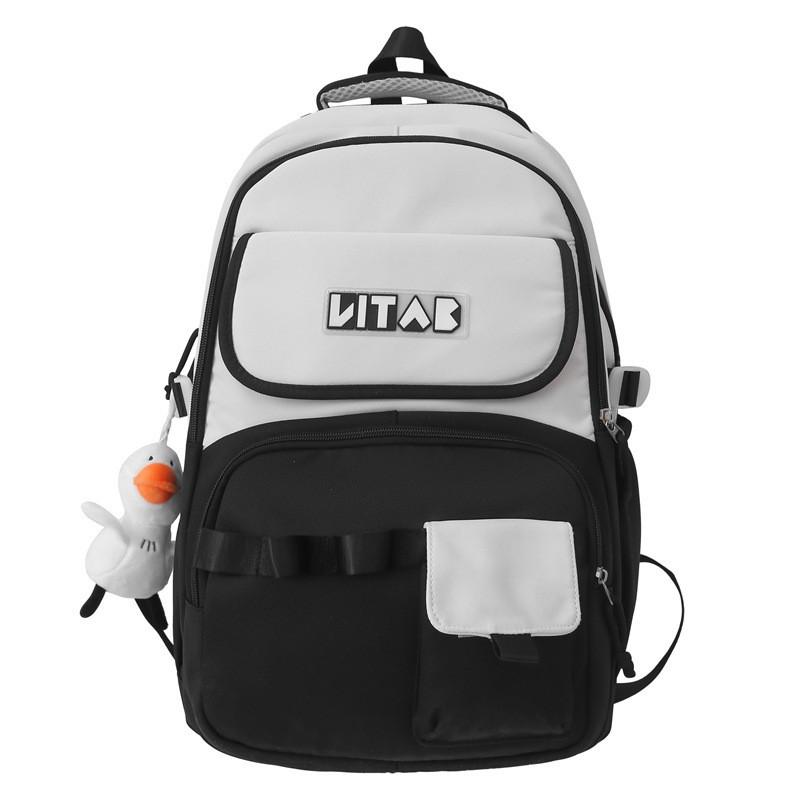 High School Student Schoolbag Female Junior Ins Sen Series Large-capacity All-matching Backpack Fashionable Travel Computer