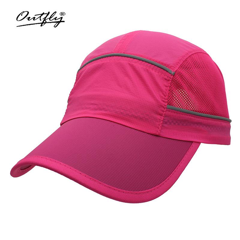 Quick-drying baseball cap Marathon running cap Soft top hat Outdoor sports sunshade cap Spring and summer new