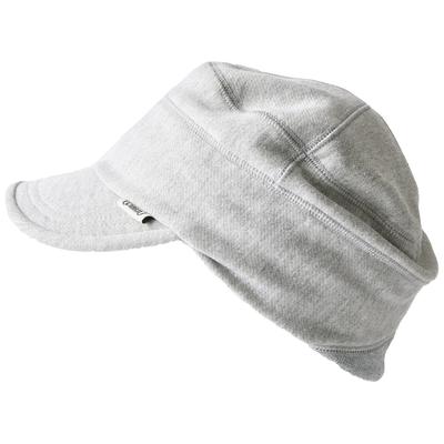 CHARM UV Protection Sweat Work Cap Large Size Cotton Washable Hat [Casual Box] [Free Size/Light Gray]